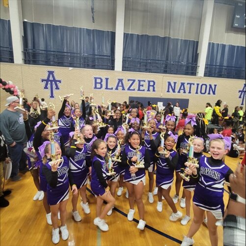Joliet Ravens Cheer 2nd Place at Competition!